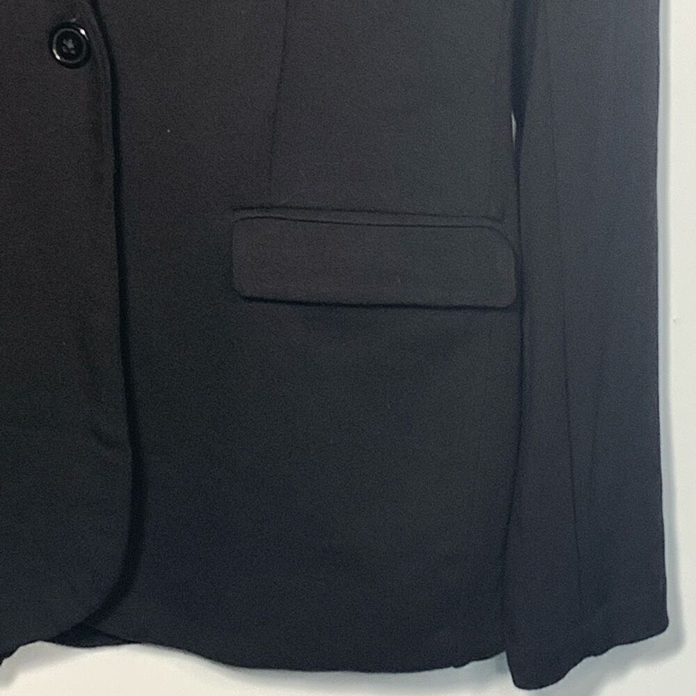 Magaschoni Women's Solid Button Front Notch Lapel… - image 3